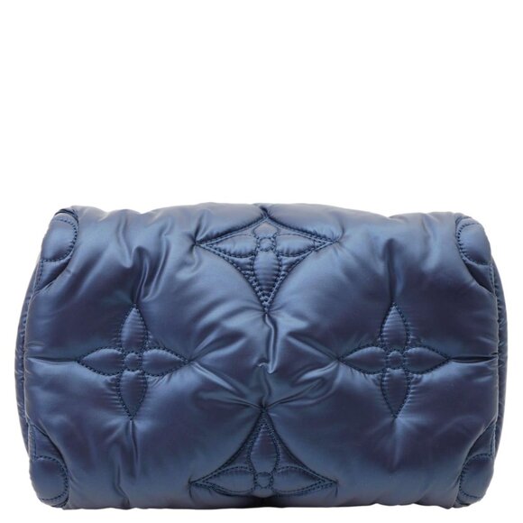 Louis Vuitton Speedy Pillow Bandouliere 25 Econyl Nylon Crossbody Bag Navy Blue - Picture 10 of 13